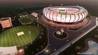 Cochin Sports City by KCA Unveiling Indias Greenest Sports Destination  Architectural Rendering [upl. by Waltner]