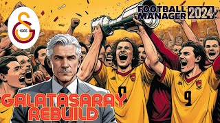 Football Manager 2024 Güncel Kadro Galatasaray ile 8 Sezon  Muhteşem Gençler [upl. by Boy]