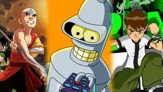 Top 10 Cartoons of the 2000s [upl. by Adnulahs]