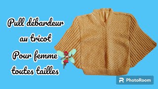 Pull débardeur pour femme au tricot toute tailles… [upl. by Adnaluy]