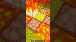 Minecraft Rain of fire☄️🔥 minecraft memes minecraftbuilding [upl. by Nonna]