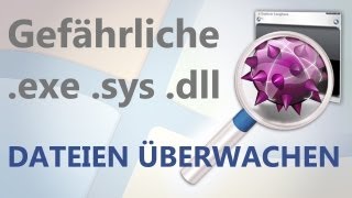 PC Schutz Windows Systemdateien auf Manipulationen prüfen  Trojaner Virus erkennen [upl. by Annehcu]