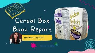 Cereal Box Book Report [upl. by Tirreg]