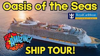 OASIS of the Seas One of the largest and most fun cruise ships in the world A 10Minute Tour [upl. by Lemahs677]