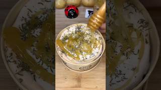 👩🏼‍🍳 Recette  Mont d’or rôtie au miel 🍯🧀 food cook eat cooking cheese asmr recipe [upl. by Haleemaj327]