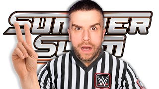 I Refereed WWE SummerSlam amp This Happened [upl. by Aveer]