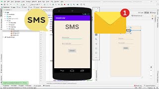 Enviar Mensajes SMS desde nuestra App en Android Studio [upl. by Atiuqer]