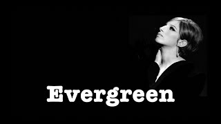 Evergreen  Karaoke  Barbra Streisand [upl. by Dorthea431]