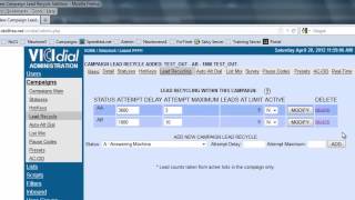 How to Vicidial Recycle Leads [upl. by Kaiulani]