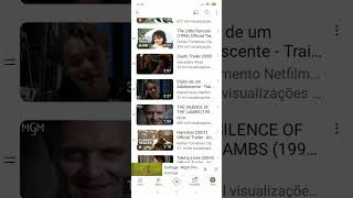 Playlist com dicas de filmes para alugar no YouTube [upl. by Yrian]