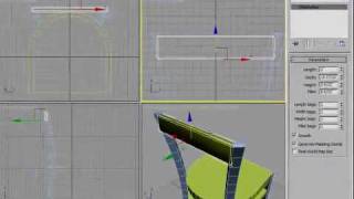 3ds Max Tutorial Chair part 9 of 14 [upl. by Boles]