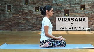 Yoga for Beginners How to do Virasana and its variations [upl. by Wain]