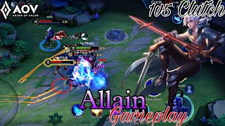 Allain Slayer Lane Guide  Best Arcana And Build  Arena Of Valor  Liên Quân  Rov  Cot [upl. by Adnoved]