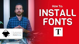 How to Install Fonts in Inkscape [upl. by Acinna]