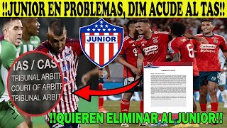 🚨BOMBAZO🚨 POLÉMICA EL MEDELLIN AMENAZA AL JUNIOR DE BARRANQUILLA  APELACION ANTE EL TAS ¿QUE PASO [upl. by Cari]