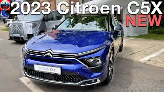 NEW 2023 Citroen C5X  Visual REVIEW interior exterior [upl. by Offen]