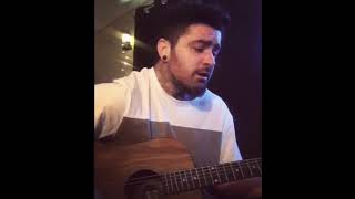 Plastic Brains  Knuckle Puck acoustic cover  shortened [upl. by Notnyw]