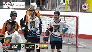 Mens D  Wheat Kings vs Victoria Ducks [upl. by Grant]