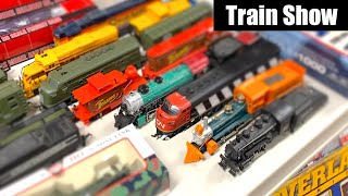 Finding Vintage HO Locomotives at a Train Show  And Much More [upl. by Reseda]