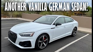 2022 Audi A5 Sportback 45 Review Short Take ANOTHER VANILLA GERMAN SEDAN [upl. by Trebled]