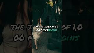 Journey of 1000 Miles inspiration motivation journey rney [upl. by Atinar]