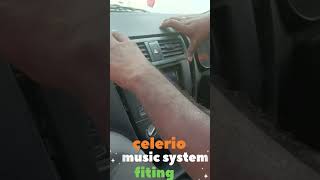 Maroti  celerio Music system fitting [upl. by Ayekim]