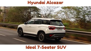 Hyundai Alcazar  Ideal 7Seater SUV for India [upl. by Francklin]