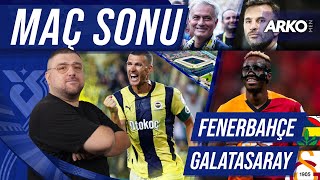 Fenerbahçe  Galatasaray  Maç Sonu Değerlendirmesi [upl. by Behrens]