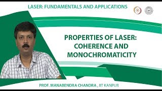 Properties of Laser Coherence and Monochromaticity [upl. by Aisor]