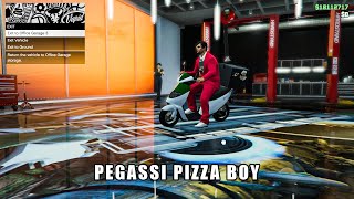 GTA 5 Online  Pegassi Pizza Boy  Customization PC [upl. by Crist454]