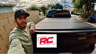 Learn From My MistakesInstalling Rough Country Hard TriFold Flip Up Bed Cover2017 Toyota Tacoma [upl. by Anaic628]