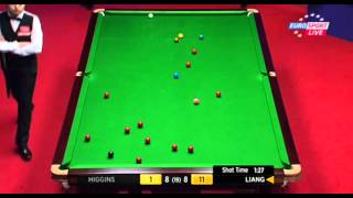 John Higgins vs 梁文博Liang Wenbofr1518WSC2012 RD1 [upl. by Gyasi344]