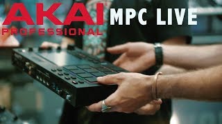 AKAI MPC LIVE Sampler  Review [upl. by Osnofledi]