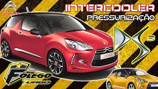 CITROEN DS3  Intercooler amp Pressurização [upl. by Enileqcaj]