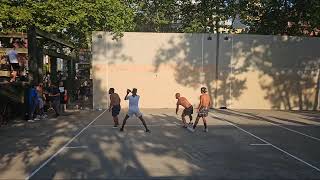 Grand Street Park  Tavo amp Tywan vs Cristian amp RJ   Doubles Handball Filmed By Shena  7312024 [upl. by Aztiray]