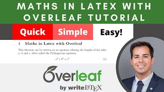 Math equations in latex with overleaf Complete and Simple tutorial [upl. by Akim33]