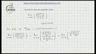 Ejercicio Aplicacion Limites con Indeterminacion  Calculo General  Video 039 [upl. by Massab179]