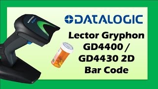 Datalogic Gryphon GD4400  GD4430 2D Bar Code Lector Bidimensional para CBB [upl. by Orbadiah874]