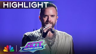 Brian Justin Crum STUNS with quotForever Youngquot by Bob Dylan  AGT Fantasy League 2024 [upl. by Barnaby202]