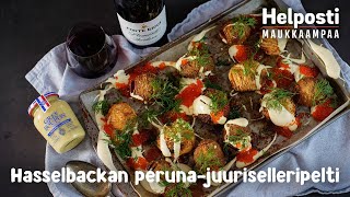 Hasselbackan perunajuuriselleripelti [upl. by Ariahs]