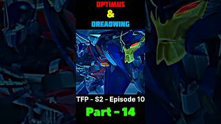 Optimus amp Dreadwing vs Starscream  tfp  season 2  episode 10  cartoon edits  shorts foryou [upl. by Eicnan]