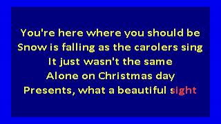 Kelly Clarkson  Underneath the Tree karaoke [upl. by Sharline976]