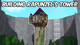 BUILDING RAPUNZELS TOWER IN BLOXBURG [upl. by Eldoree]