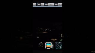 LGSK  Skiathos Night Approach Landing Runway 01  Boeing 737800  Tui [upl. by Magen]