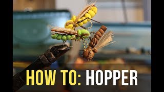 Easy amp Effective Hopper Fly  TxAngler [upl. by Kopp148]