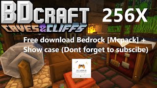 Minecraft Purebdcraft 256x Latest Best free Pvp pack of nostalgia Free download bedrock mcpack [upl. by Sebbie779]