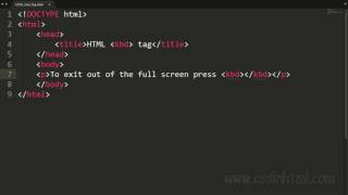 HTML kbd Tag [upl. by Nathanson]