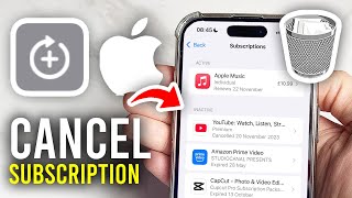 How To Cancel Subscriptions On iPhone  Full Guide [upl. by Netfa]