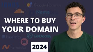 Where to Buy a Domain in 2024 Best Domain Name Registrars 2024 [upl. by Eicyal398]