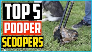 ✅Top 5 Best Pooper Scoopers Review in 2024 [upl. by Norbel]